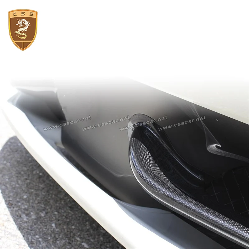2 pcs Carbon Fiber front bumper For Ferrari 458 Front wings 2011-2013 | Автомобили и мотоциклы