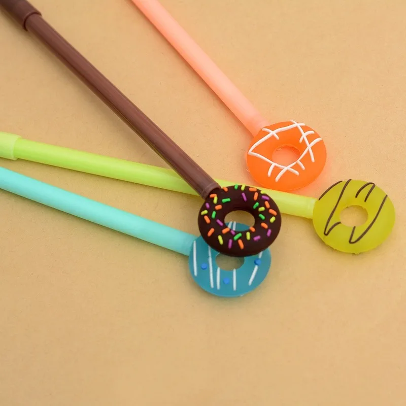 Конфеты цветные пончик ручка с чернилами стандартных цветов рекламное