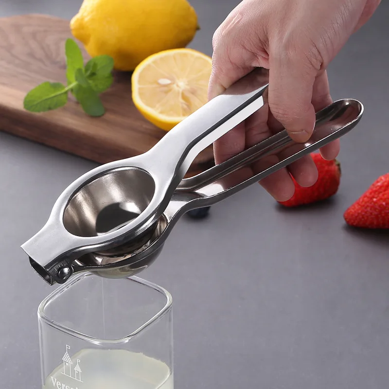 

Stainless Steel Citrus Fruits Squeezer Orange Hand Manual Juicer Kitchen Tools Lemon Juicer Orange Queezer Juice Fruit Pressing