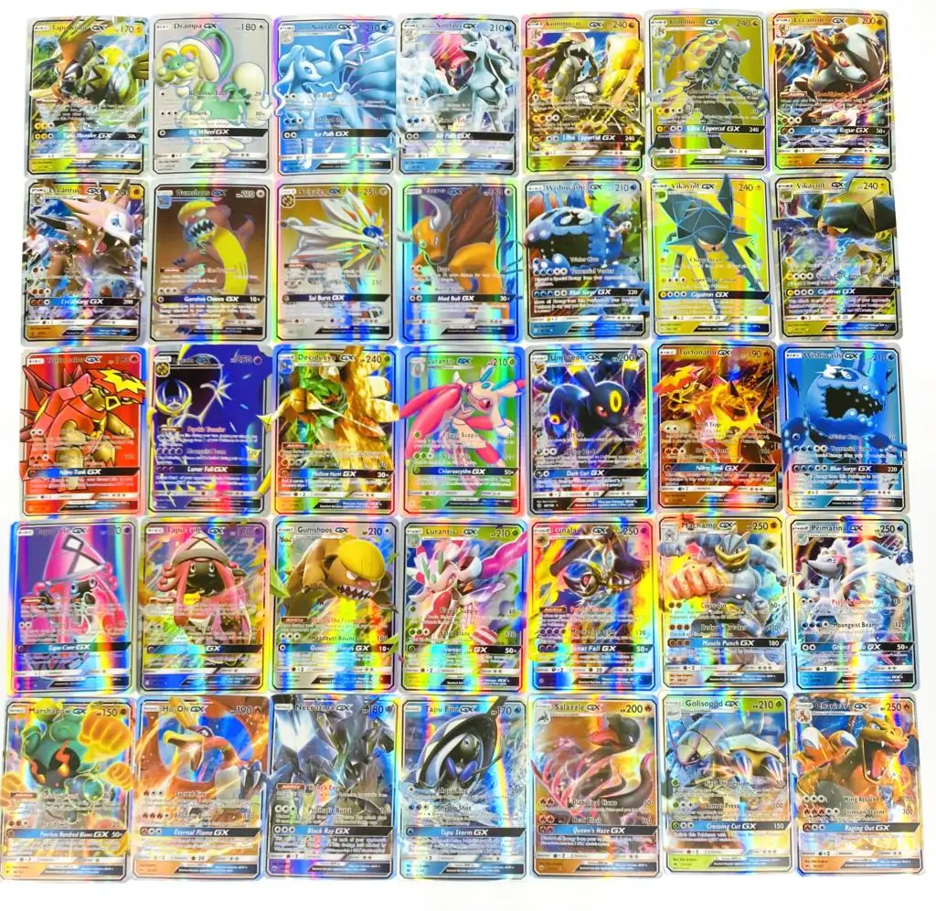 

2020 Best Selling Shining Vmax Pokemones Cards Game Battle Carte 60/100/120/200 Pcs GX EX MEGA Trading Cards Game Children Toy