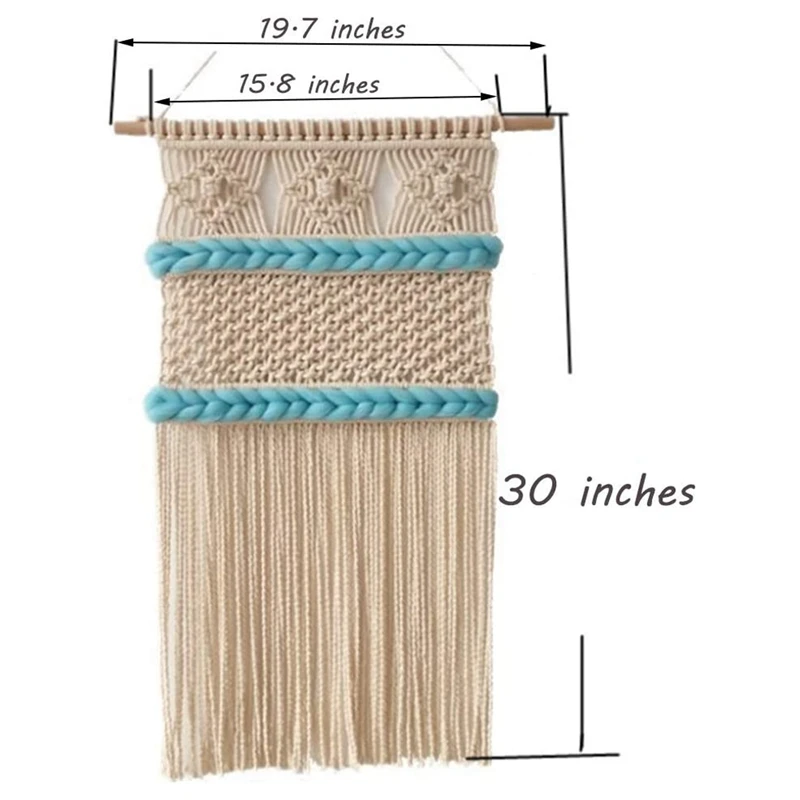 

Hand-Woven Wall-Mounted Wall Bohemian Tapestry for Beautiful Apartment Dormitory Room Decoration Tapestry