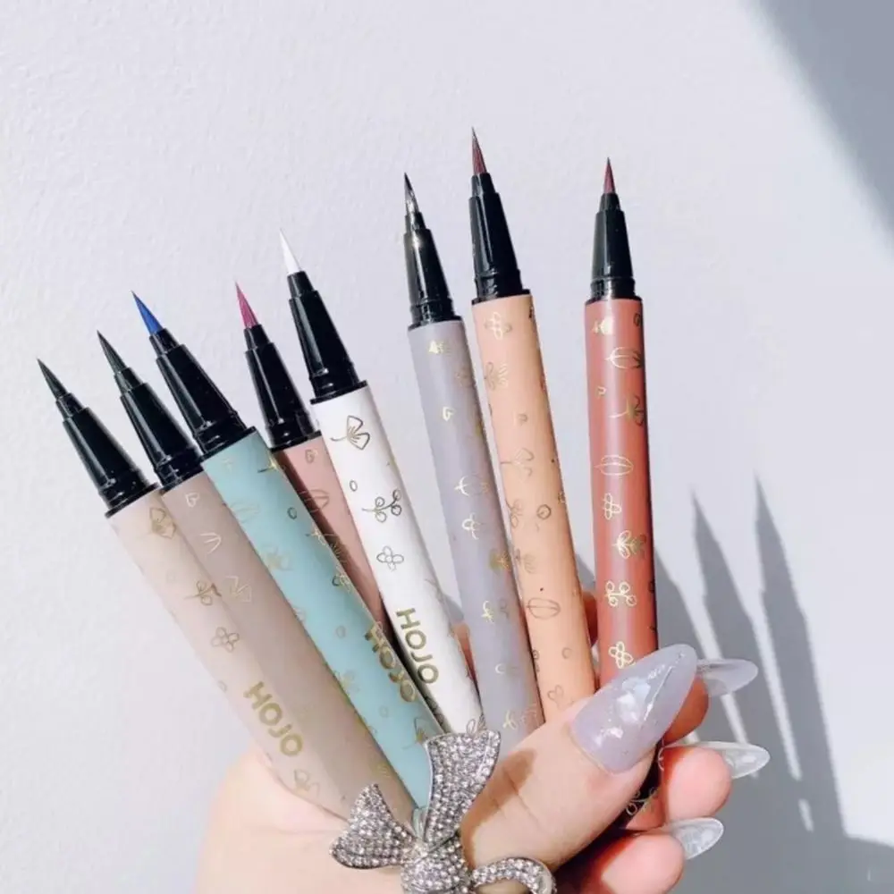 

Color Waterproof Long-lasting Eyeliner Does Not Smudge 8 Color Quick-drying Liquid Eye Liner Pen