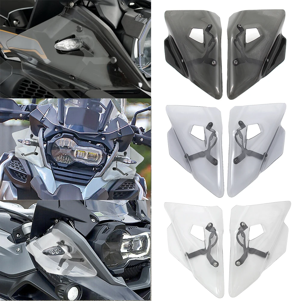 

Motorcycle Upper Turn Signal Wind Deflector Side Fairing Windshield Windscreen Handguard FOR BMW R1200GS R1250GS R 1200 1250 GS