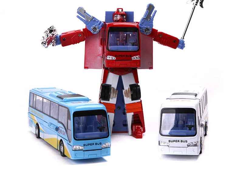 Новинка 1 шт. робот-трансформер Модель автомобиля игрушки из сплава полицейский