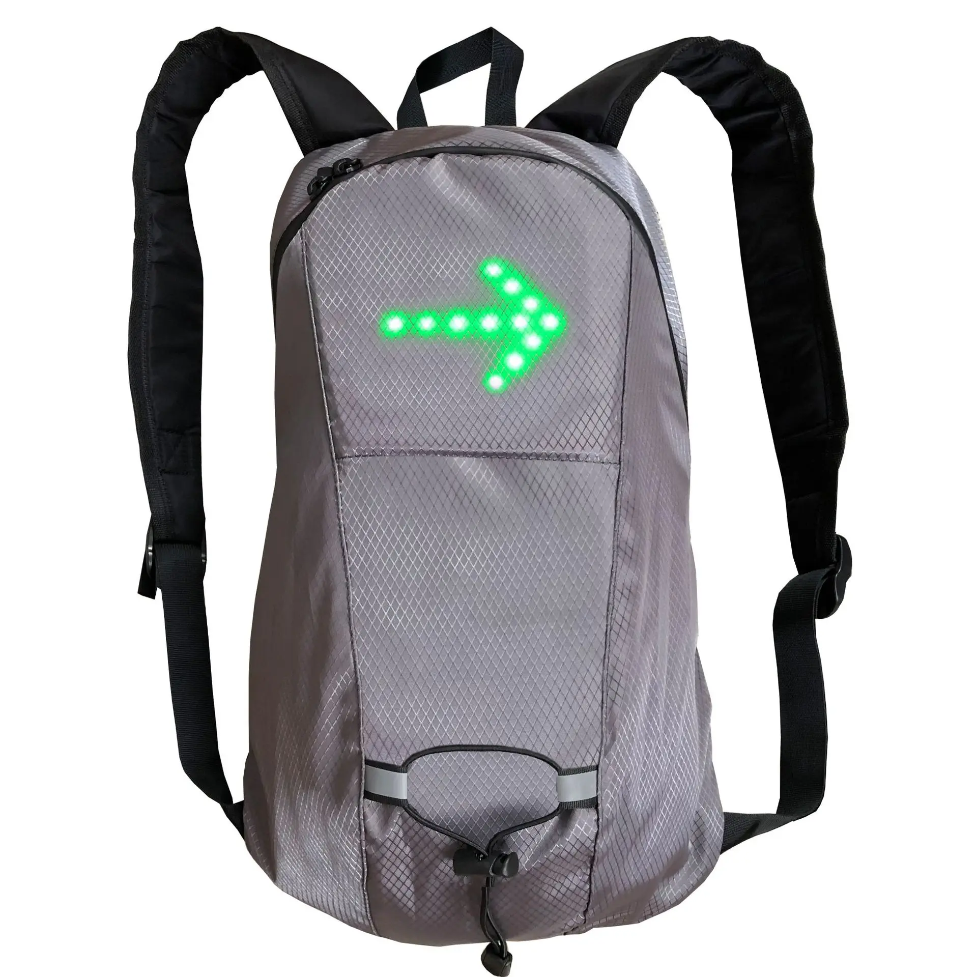 Outdoor Sports Remote Control LED Warning Cycling Running Hiking Trekking Backpack Bag For Toursim Camping