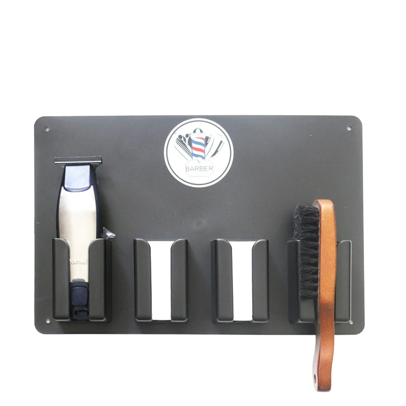 

Barbershop Accessory Electric Hair Cutter Stand Barber Station Hair Trimmer Shaver Holder Resist Heat Hair Cutting Machine Stand