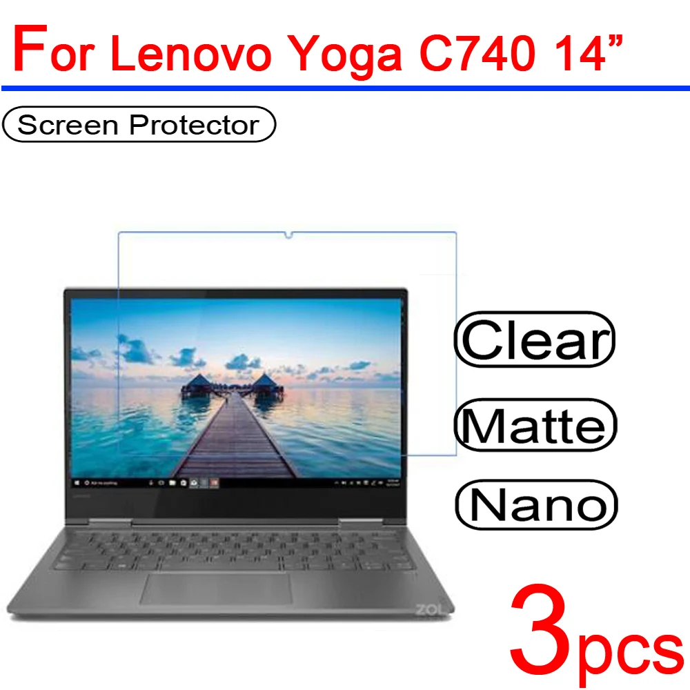 3 шт./лот Ультра прозрачная защитная пленка для ЖК-экрана с защитой от царапин lenovo