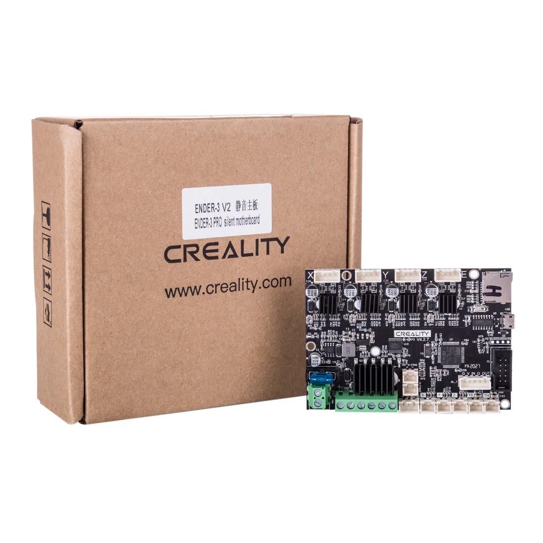

Creality3D Parts V4.2.7 Silent Mainboard with TMC2208 for Ender 3 V2 3d Printer Accessories 2021 New Arrival