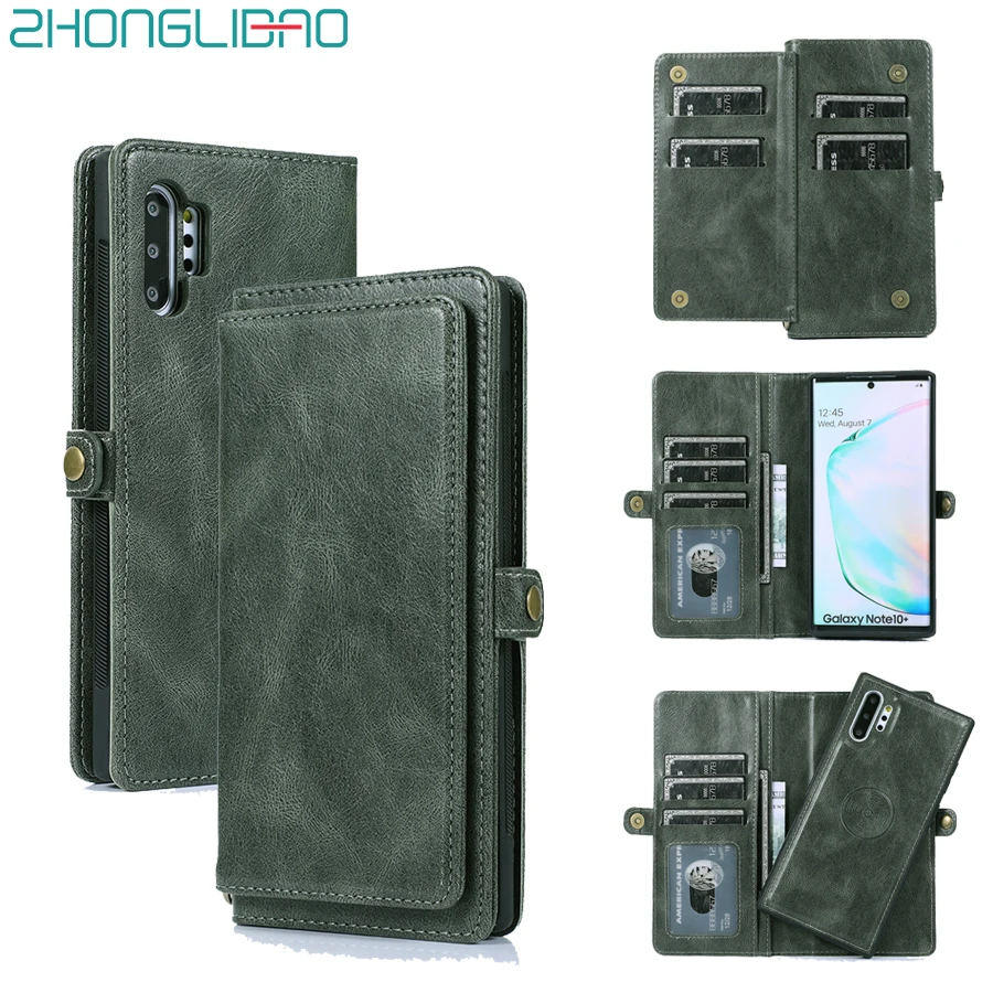 Кожаный чехол книжка для Samsung Galaxy S8 S9 S10 E S20 Ultra Note 8 9 10 Plus A10 A20 A30 A40 A50 S A70 A51