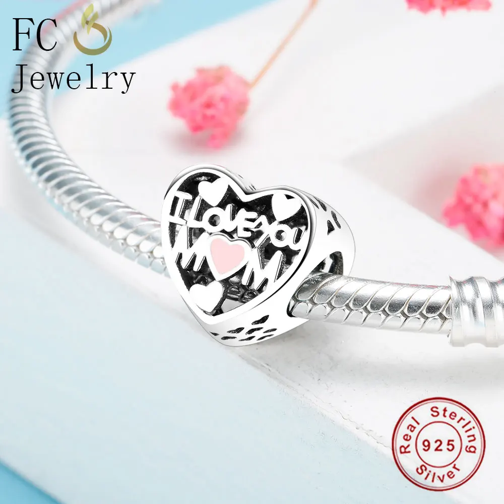 FC Jewelry подходит для оригинального бренда очаровательный браслет 925 пробы серебро