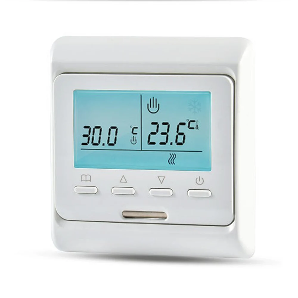 

AC 230V 16A/3A LCD Digital Electric Thermostat Water Floor Heating Temperature Controller