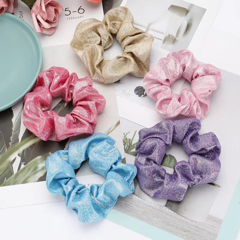 1 шт. 3 9 дюйма искусственная кожа держатель для хвоста резинка волос эластичная