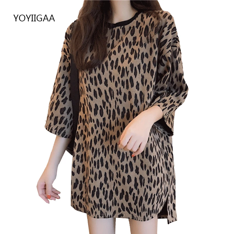 

Summer Women T Shirt Fashion Leopard Female T-shirt Tops O-Neck Short Sleeve Ladies Girls Tshirts Harajuku Oversized Woman Tops