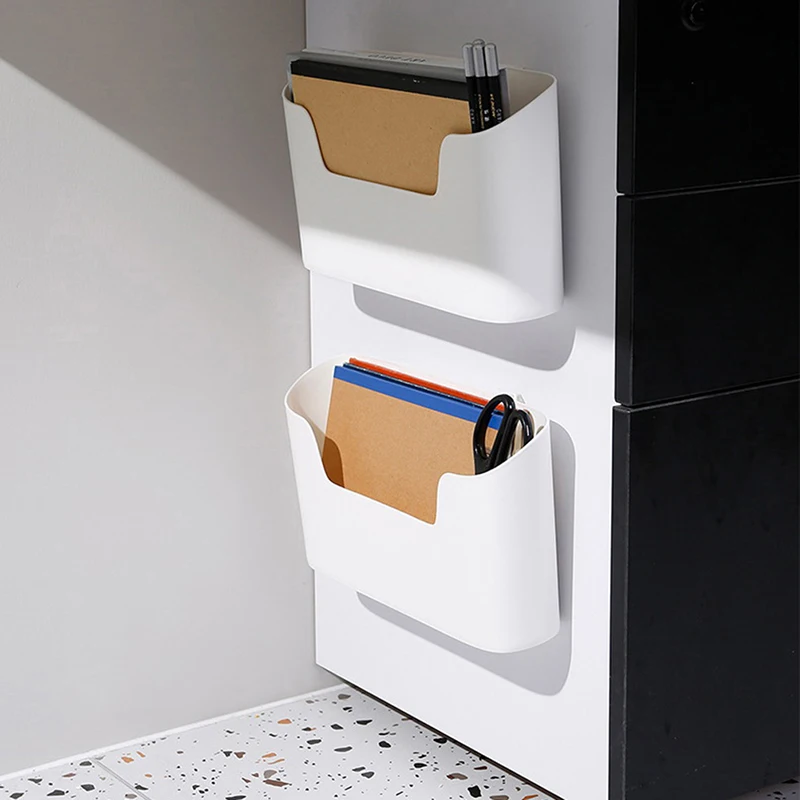 

Wall Mounted Storage Box Sundries Remote Control Organizer Kitchen Cabinet Door Container Case Bathroom Rack Phone Holder