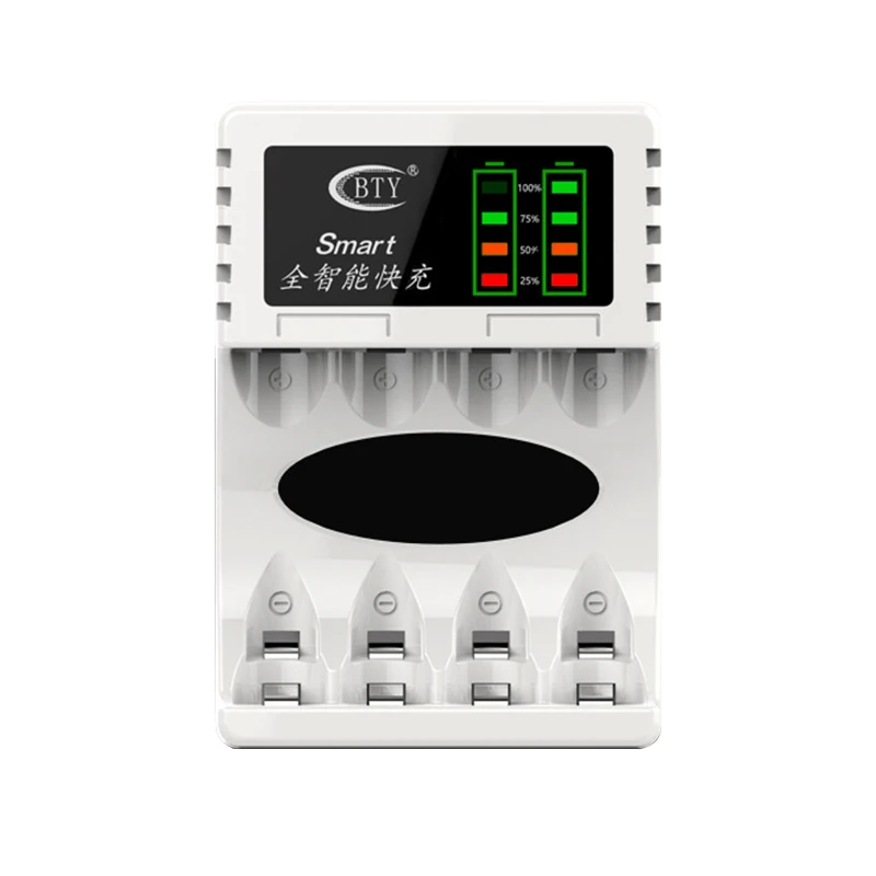 

2021 New 4 Solts Battery Charger Adapter USB Plug Battery Charger For Universal AA/AAA Rechargeable Batteries Power Accessories