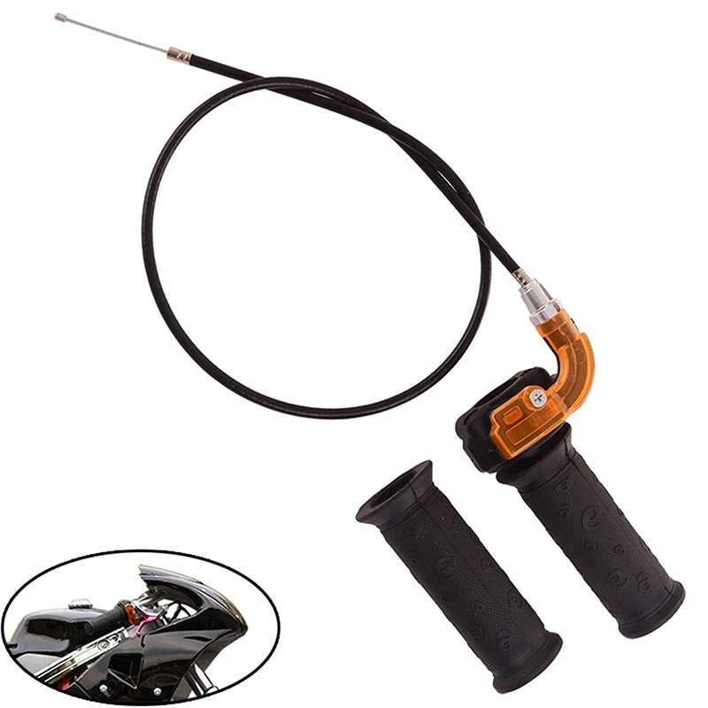 

1 Set Twist Throttle Accelerator 3 Stage Grip Cable For 47cc 49cc Mini Dirt Motorbike Accessories