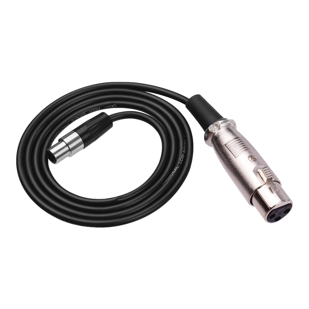 Микрофонный кабель 4 Pin Mini XLR разъемом разъем сбалансированный аудио провода