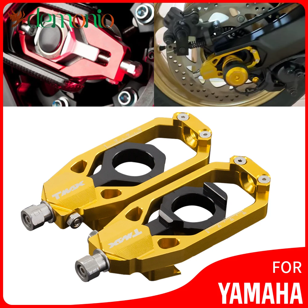 

Motorcycle Chain Adjuster Tensioner Rear Axle Spindle Accessories For YAMAHA tmax 560 tech max 2020 2021 tmax560 techmax TMAX