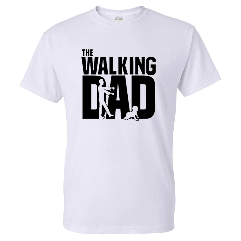 

2021 New Walking Dead Printed T-shirt Fashion Male O-neck Streetwear Cotton T-shirt Hip Hop T-shirt
