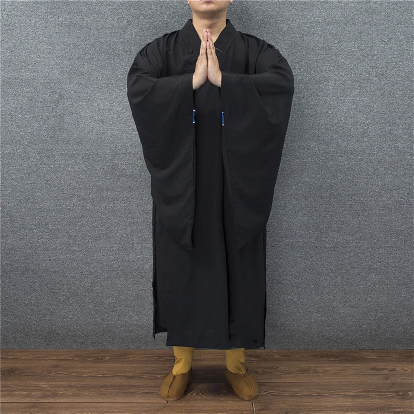 Буддийская одежда унисекс монах халат дзен медитация дужки шаолина форма кунг фу