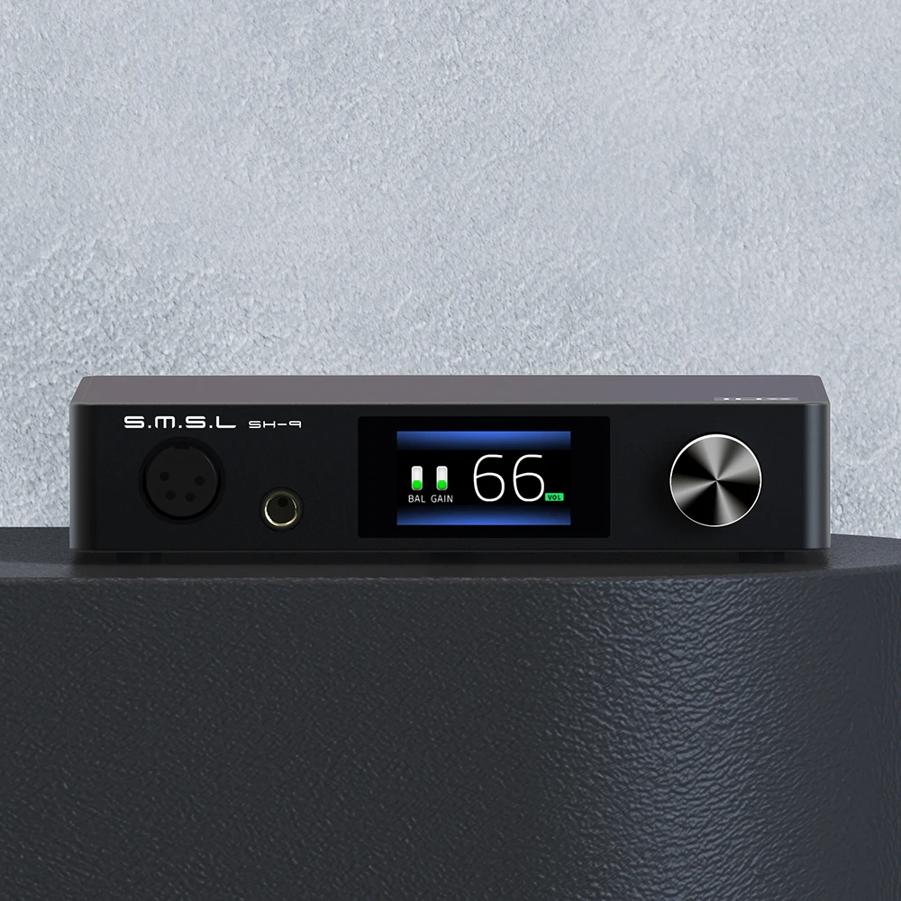 SMSL SH 9 усилитель для наушников THX AAA технология RCA/XLR вход 6 35 мм сбалансированный