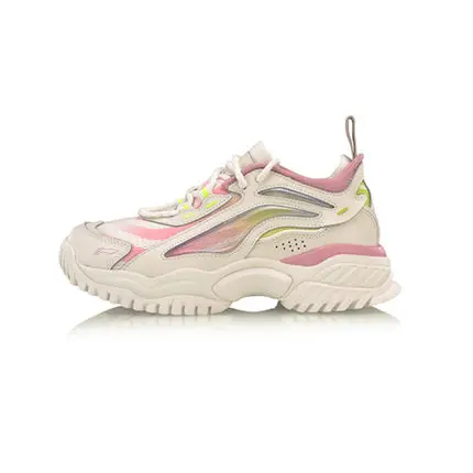 Li-Ning/Женская обувь AURORA WINDWALKER, стиль жизни; обувь в стиле ретро с прочной подкладкой; спортивная обувь для фитнеса; удобные кроссовки; AGLP108 SJAS19 - Цвет: AGLP108-4H