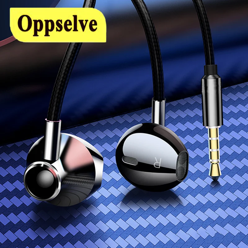 

Wired Headphones 3.5mm Sport Earphone Bass Mobile Phone Earbuds Wire Stereo Headset With Mic Music Earphones Handsfree Earpiece