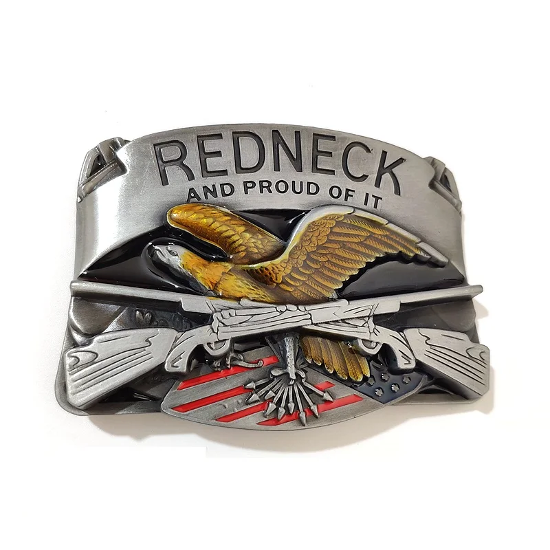 Мужской ремень в стиле рок с металлической пряжкой ковбойский крутой Панк 3D из