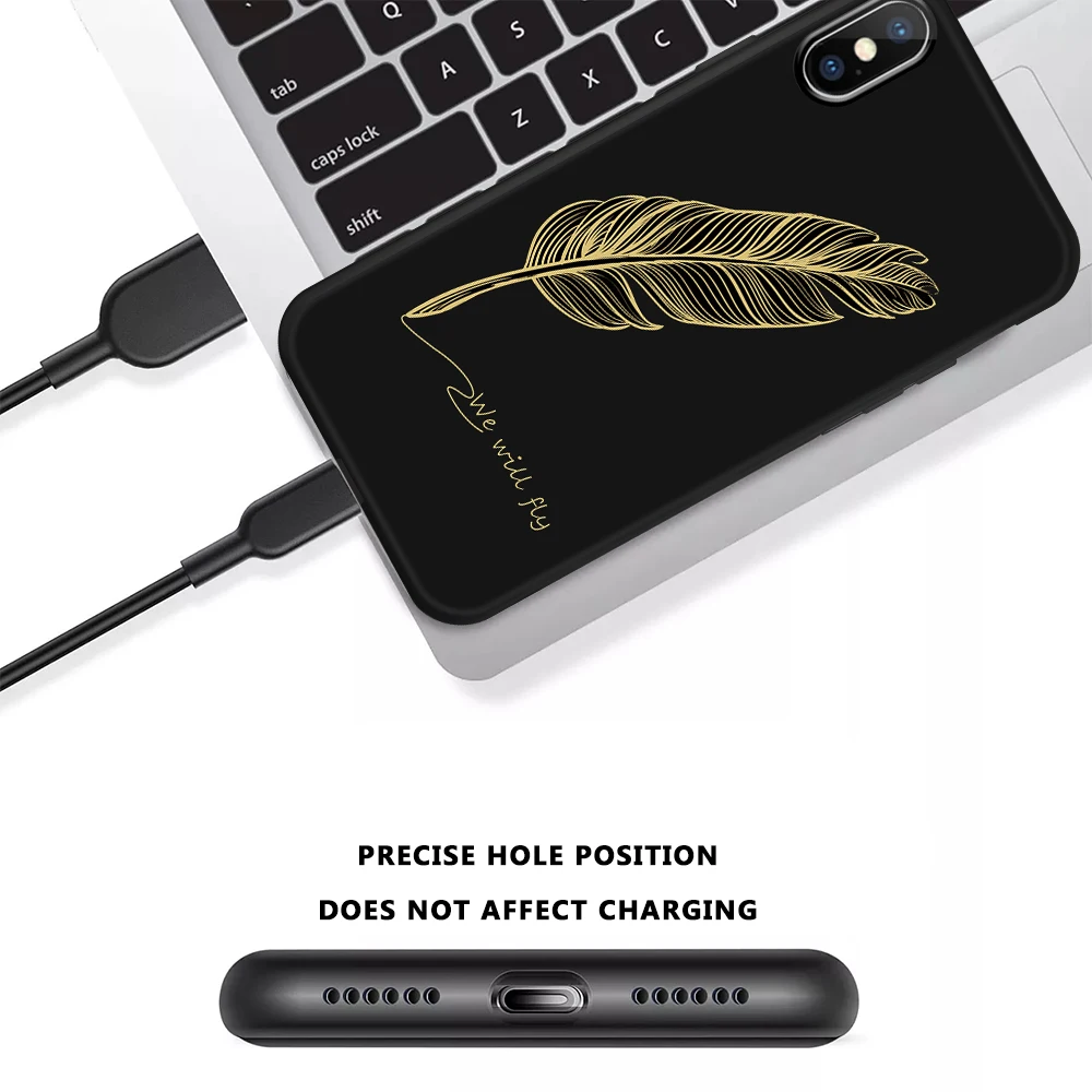 Модный чехол с рисунком для iPhone 11 Pro Max 12 матовый из ТПУ XS XR X 10 искусственной кожи