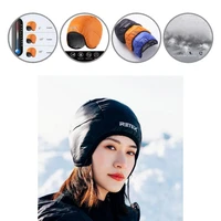 outdoor supplies useful extreme cold weather use down hat duck down wool winter hat breathable for ski
