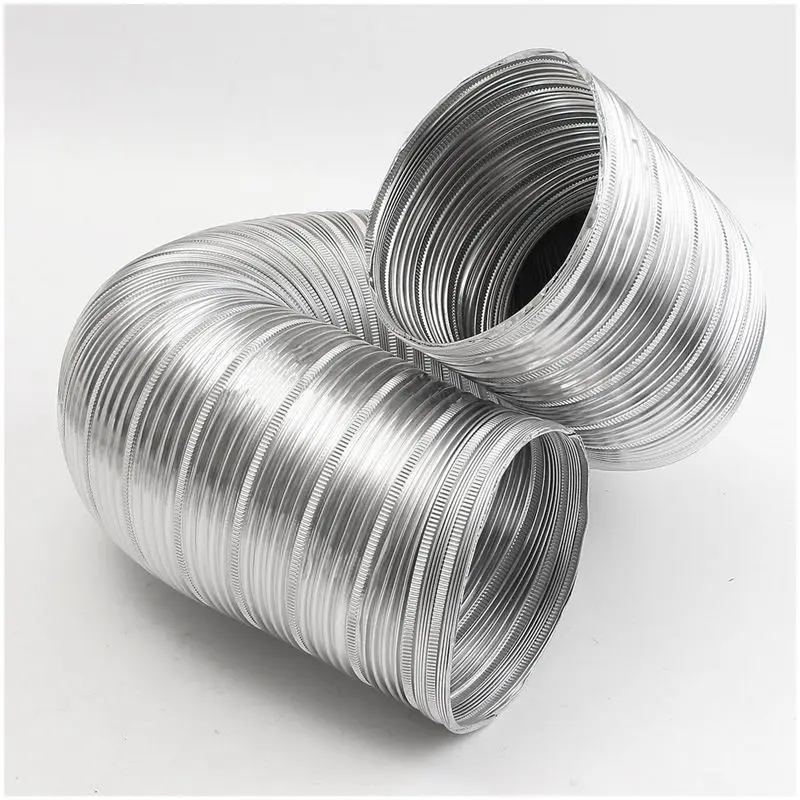 1m Aluminum foil Bathroom Kitchen Extractor Fan & Cooker Hood Flexible Ducting Pipe 125Mm | Бытовая техника