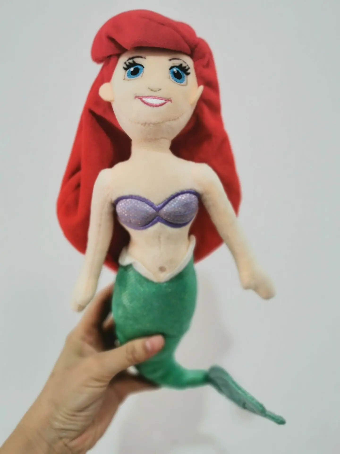 Мультфильм Ариэль принцесса плюшевые игрушки Маленькая Русалочка кукла для