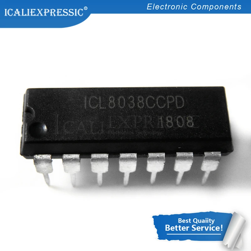 

5PCS ICL8038CCPD DIP14 ICL8038 DIP 8038CCPD DIP-14