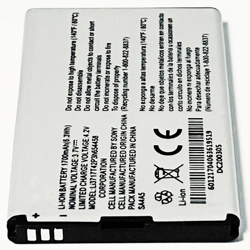 3 7 в 1700 мАч Li3717T42P3h654458 для маршрутизатора ZTE MF63 AC60 Verizon Jetpack 890L EuFi890 EuFi890L AR918B батарея
