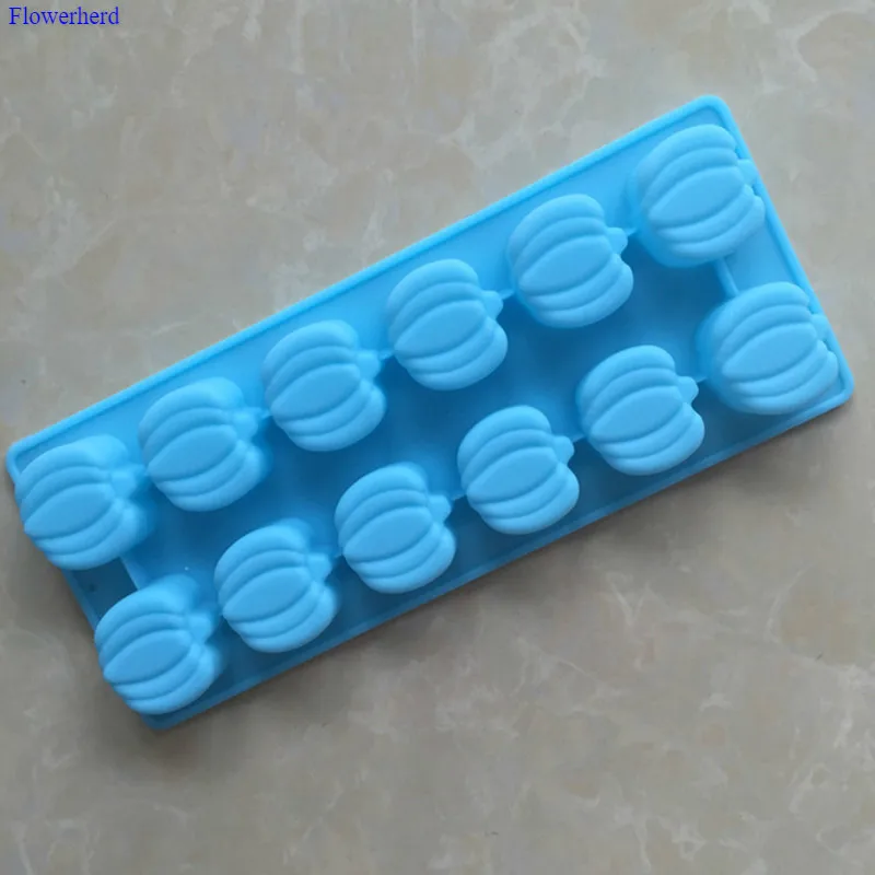 Pumpkin Shape Silicone Mold Halloween Party Supplies Kitchen Bakeware Cake Decorating Tools DIY Chocolate Biscuit | Дом и сад