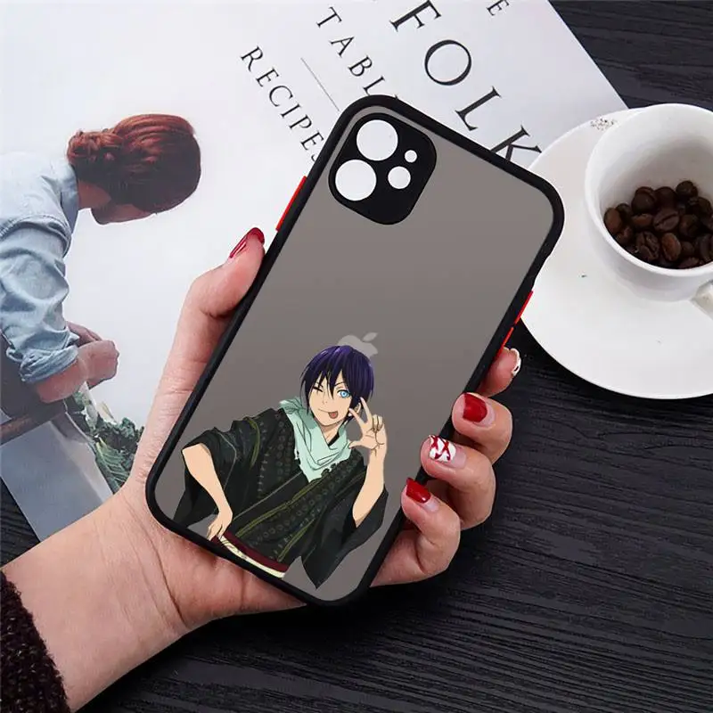 

Yato Noragami Japan anime Phone Cases matte transparent For iphone 7 8 11 12 plus mini x xs xr pro max cover