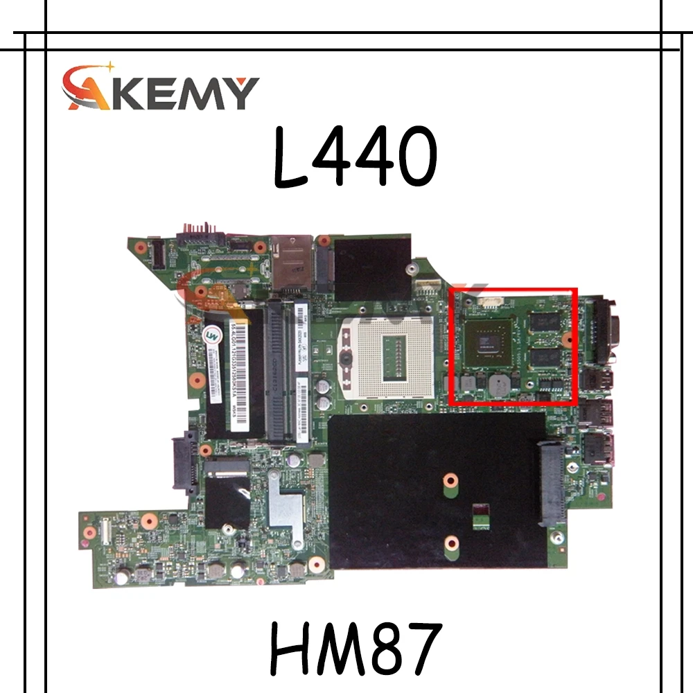 

Материнская плата для Lenovo Thinkpad L440, отдельная видеокарта для ноутбука HM87 FRU 00HM548 04X2019 04X2020 00HM547 00HM551 04X2022