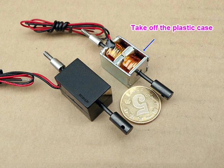 DC 12V BS 0521N пуш ап Электромагнит постоянного тока микро Электрический магнит 2