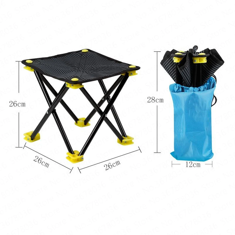 Напольный портативный складной стул светильник портативное рыболовное кресло