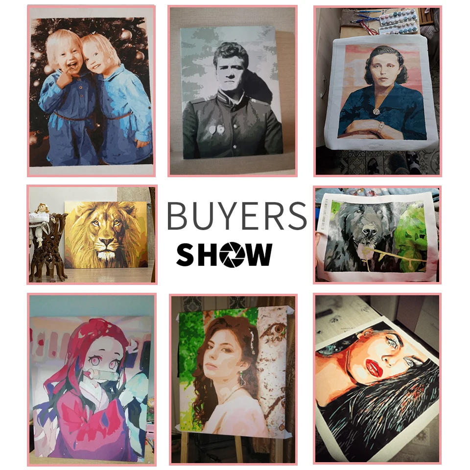 Картины по номерам масляной краской индивидуальная фотография индивидуальному