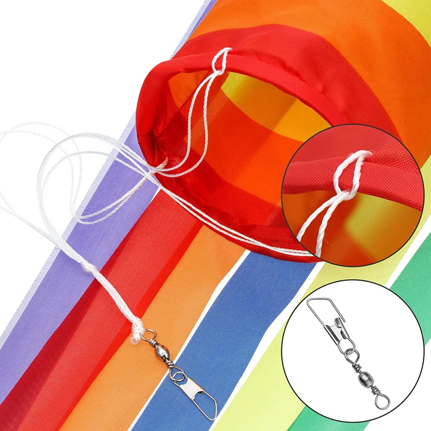 

Windsock LGBT Pride Colorful Hanging Decoration Premium Material for Outdoor Rainbow Column Factory Price