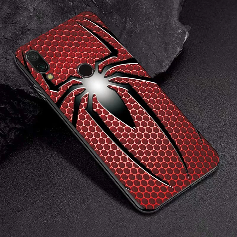 TPUBLK529 Черный ТПУ чехол для телефона Marvel для Xiaomi Redmi Note 7 6 8 Pro Чехол для Xiaomi Redmi 5 Plus задняя крышка Fundas Redmi 6A 7A 5A чехол - Цвет: TPUBLK529