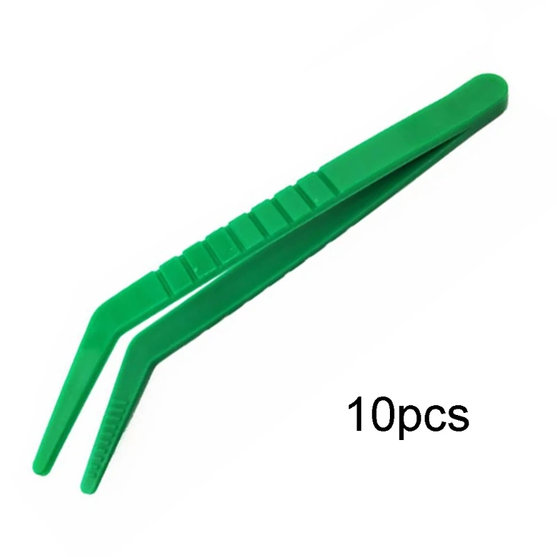 

10pcs Plastic Bug Insect Catcher Tongs Tweezers for Kids Children Biology Study Tool Nature Exploration Toy