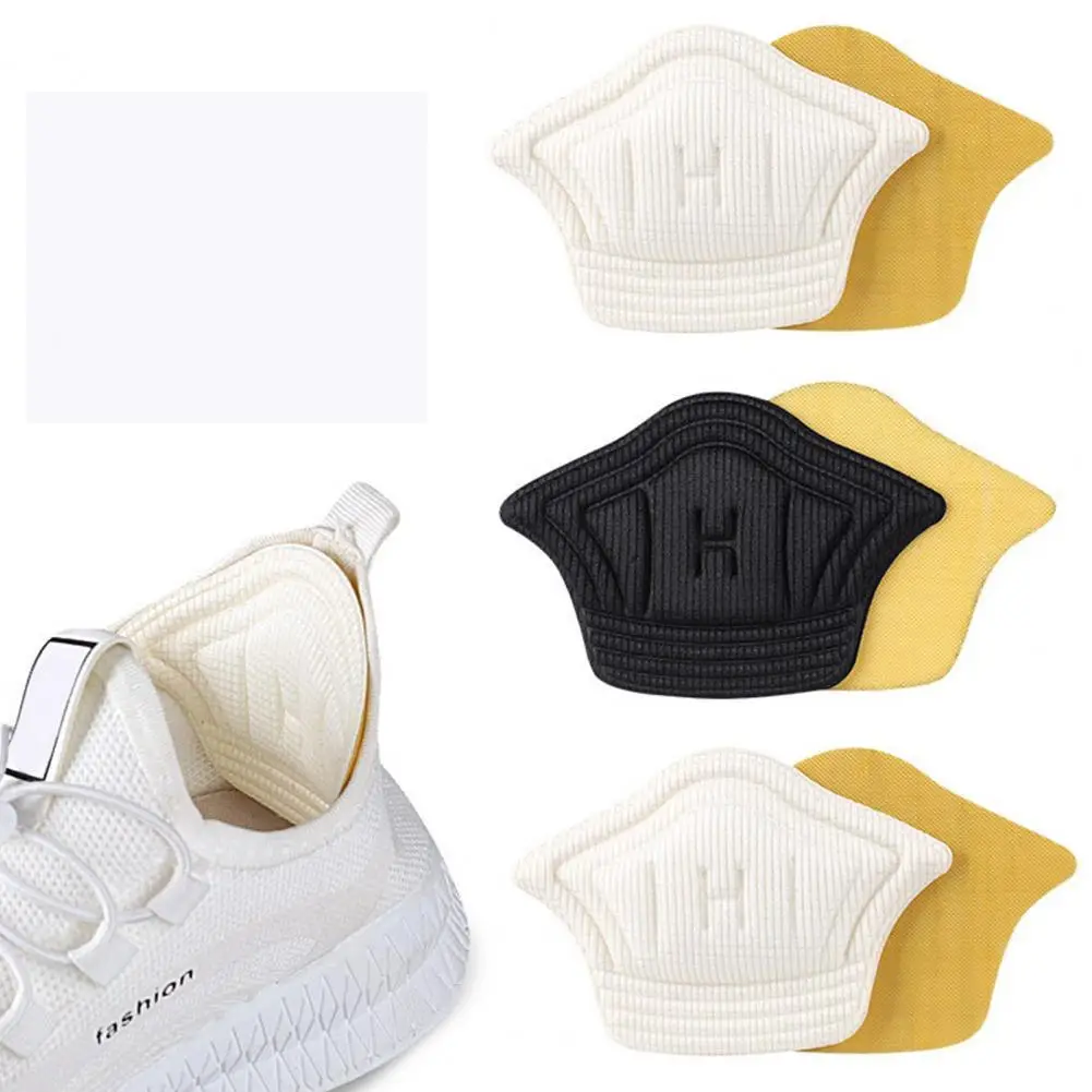 

60%HOT 2Pcs Heel Cushion Pads Self Adhesive Pain Relief Thick Anti-wear Heel Protector Stickers for High Heels