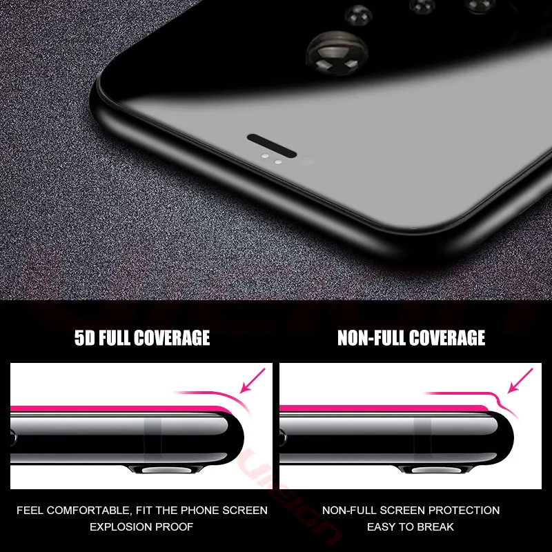 3 шт. для iphone 11 pro X XR XS MAX 8 7 6 6S plus SE 2020 защитная пленка из закаленного стекла