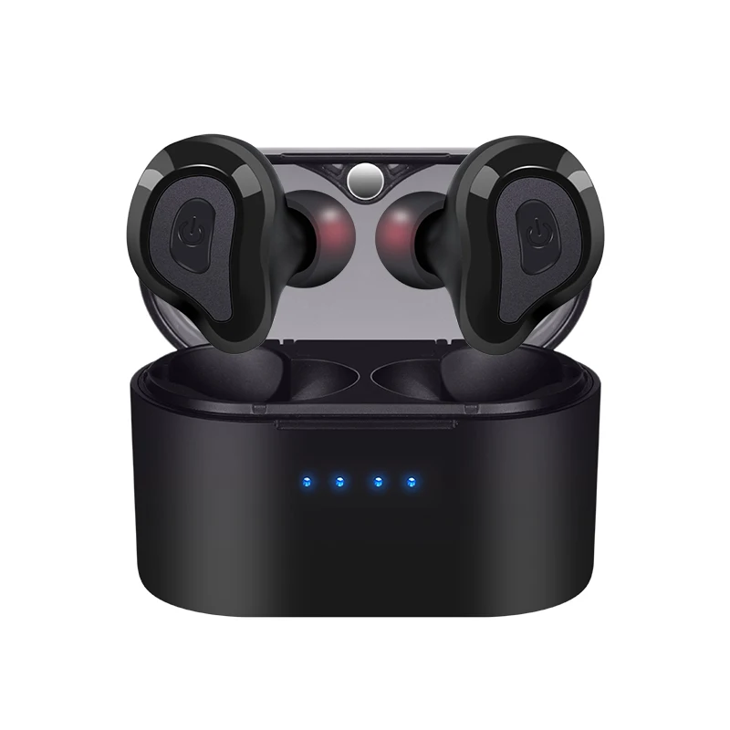 TWS Bluetooth наушники гарнитура 5,0 True беспроводной стерео мини один и двойной вход Водонепроницаемый Анти-потоотделение Спортивная гарнитура