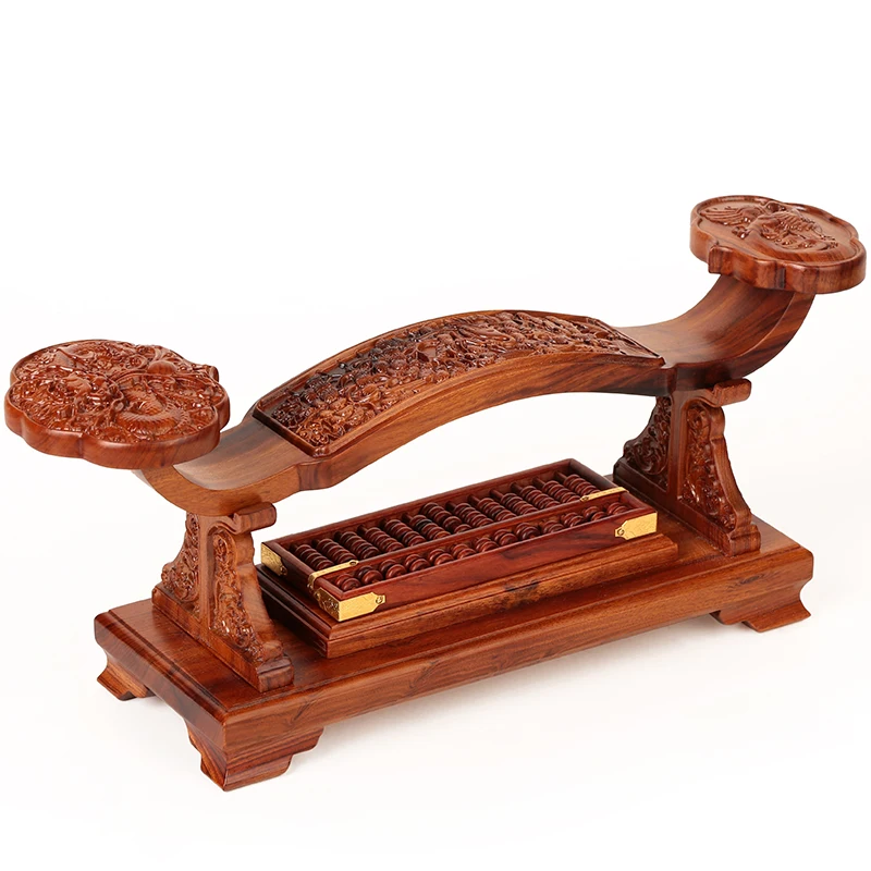 

Mahogany abacus solid wood crafts ornaments wood carving geomancy creative living room interior decorations