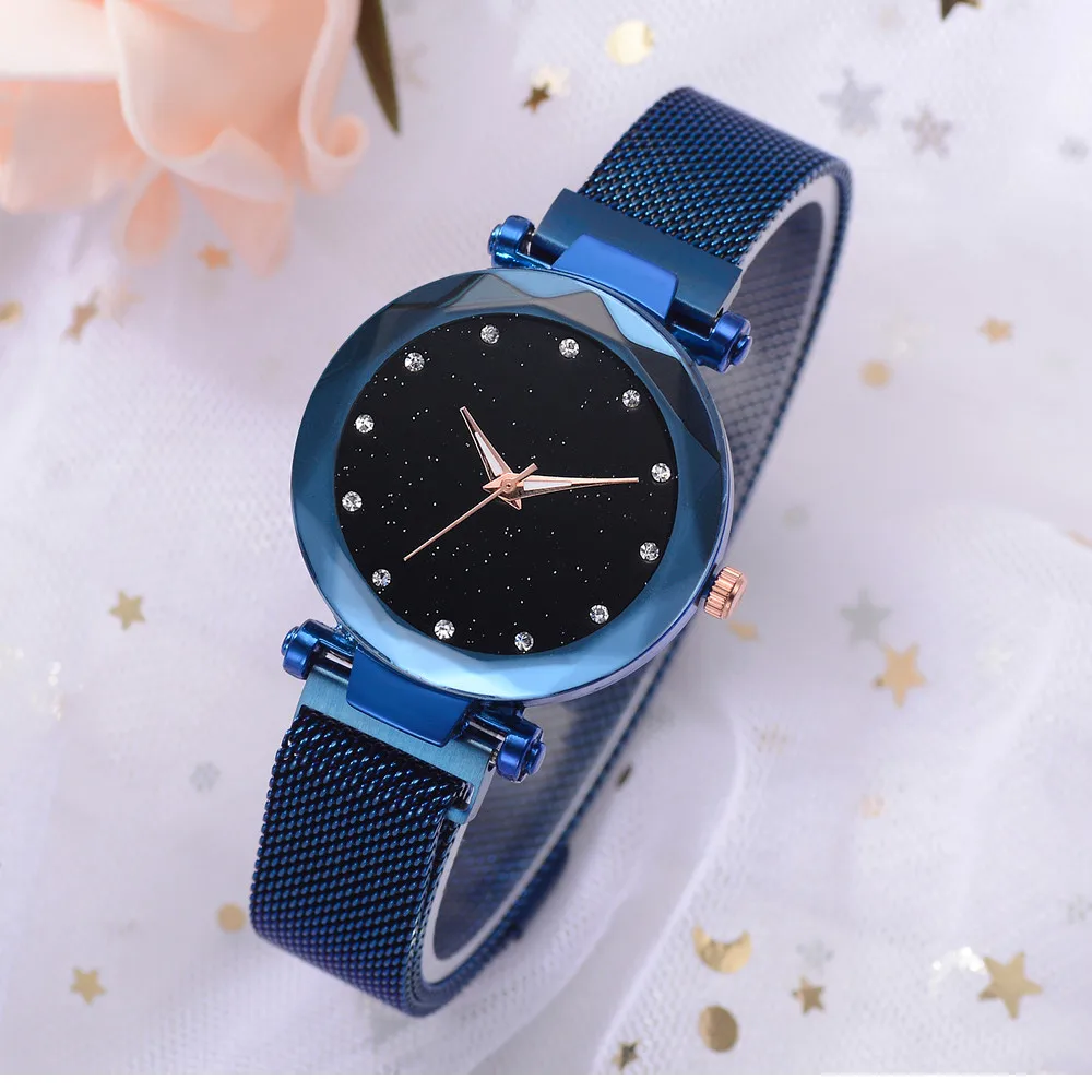 

Fashion Casual Quartz Mesh Belt Watch Analog Wrist Watch Gifts Women's Watches Bracelet Clock Wristwatch 6 Colors New Arrival E