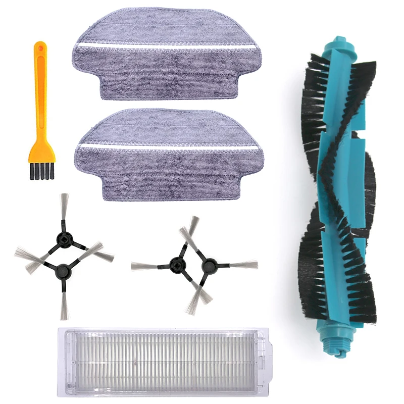 

Main&Side Brush Mop Filter Replacement For Viomi V2 V-RVCLM21B Vacuum Cleaner Parts Household Cleaning Tools