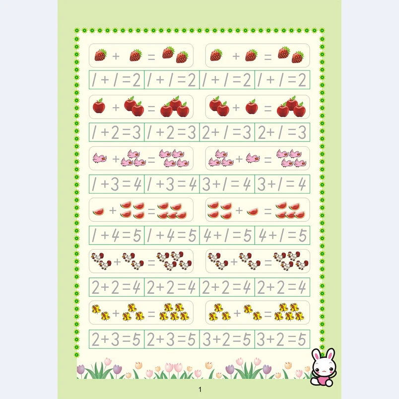 New Arabic Numerals Copybook Groove Design Children Regular script exercises Stationery for primary school students Beginners | Канцтовары